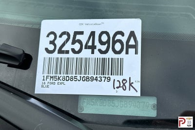 2018 Ford Explorer XLT