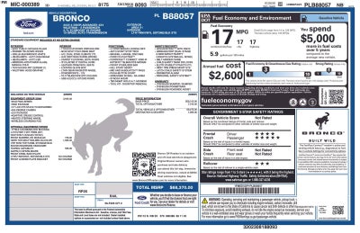 2023 Ford Bronco Wildtrak