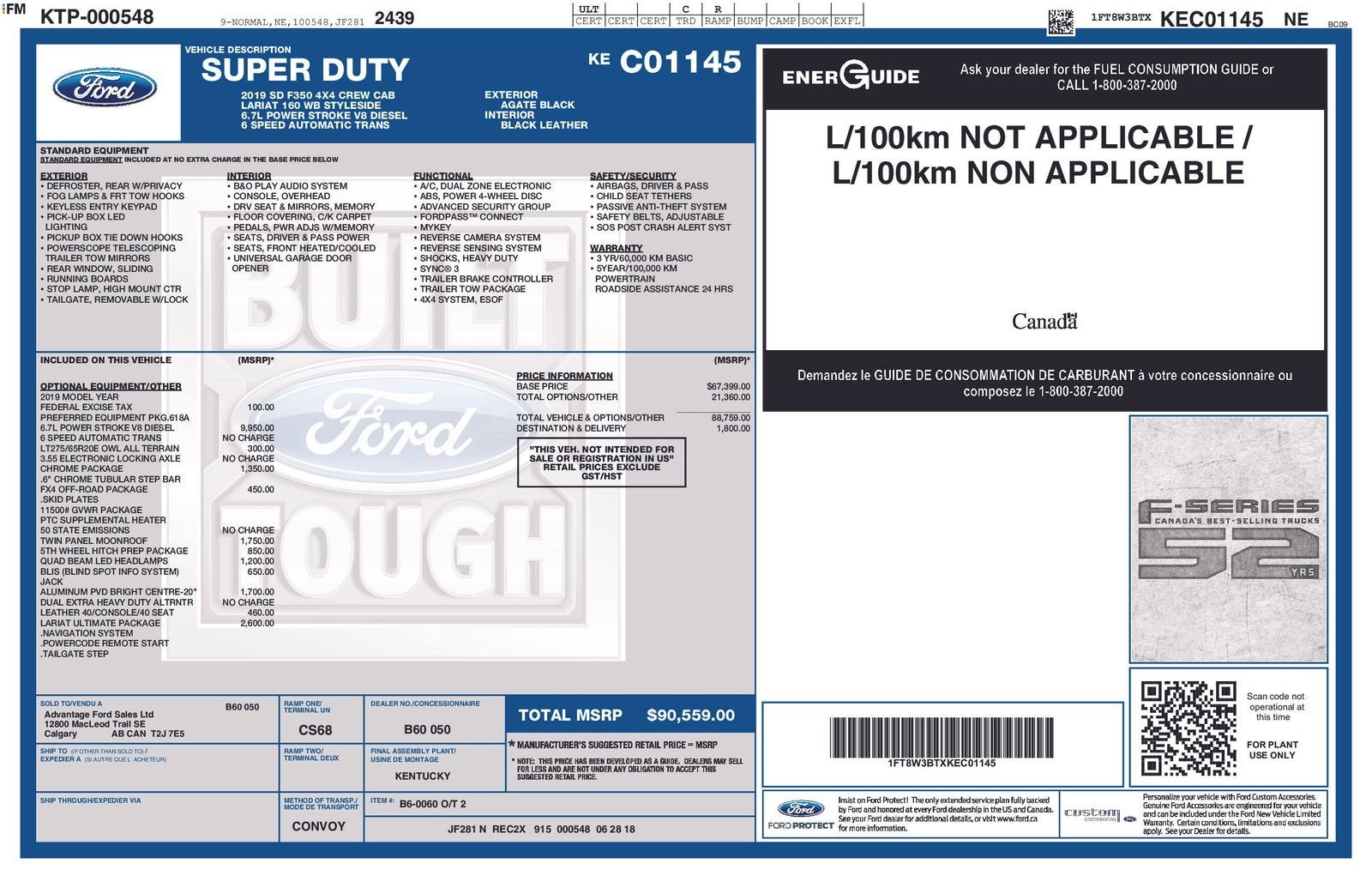 2019 Ford F-350 LARIAT