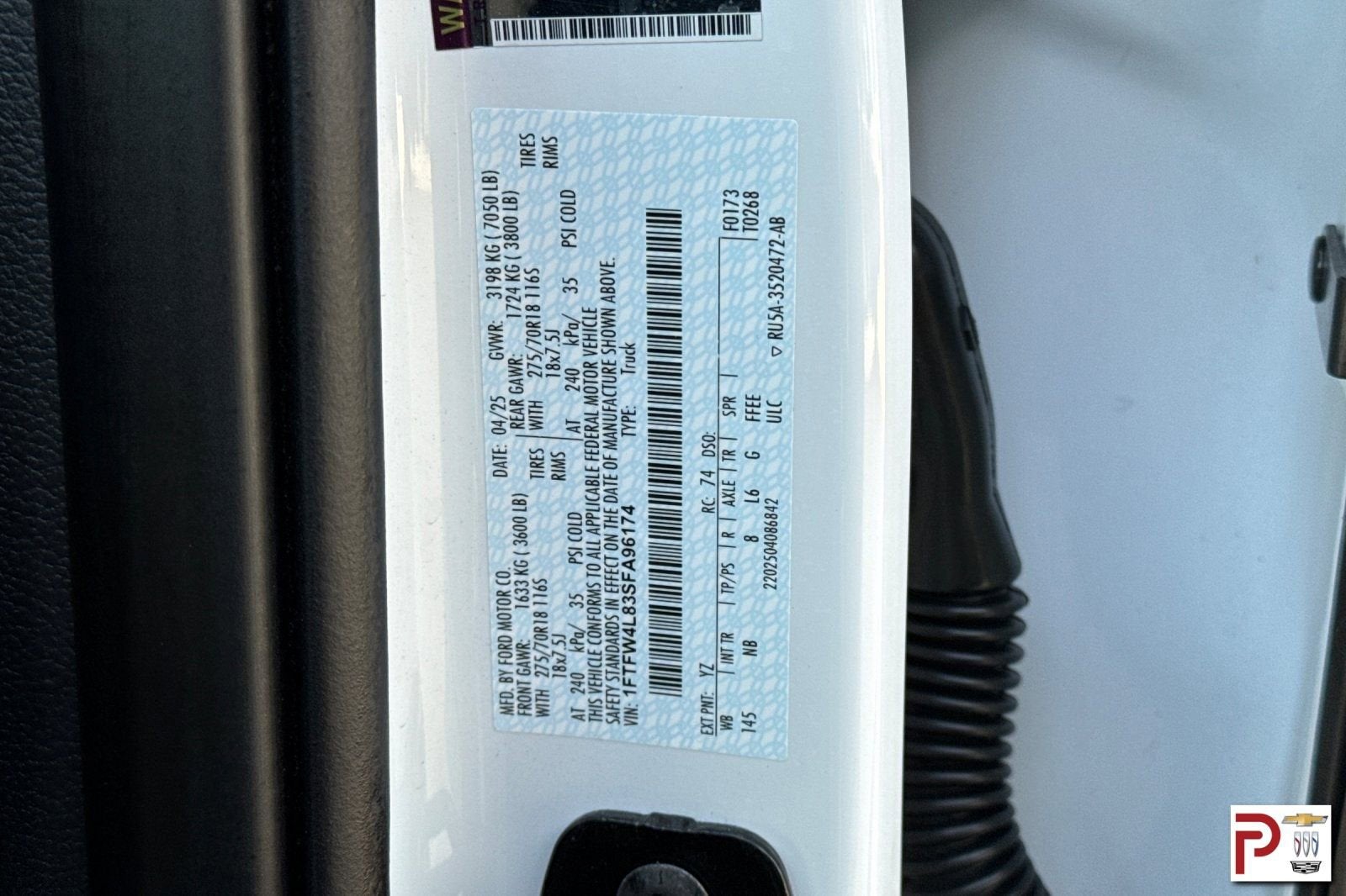 2025 Ford F-150 Tremor