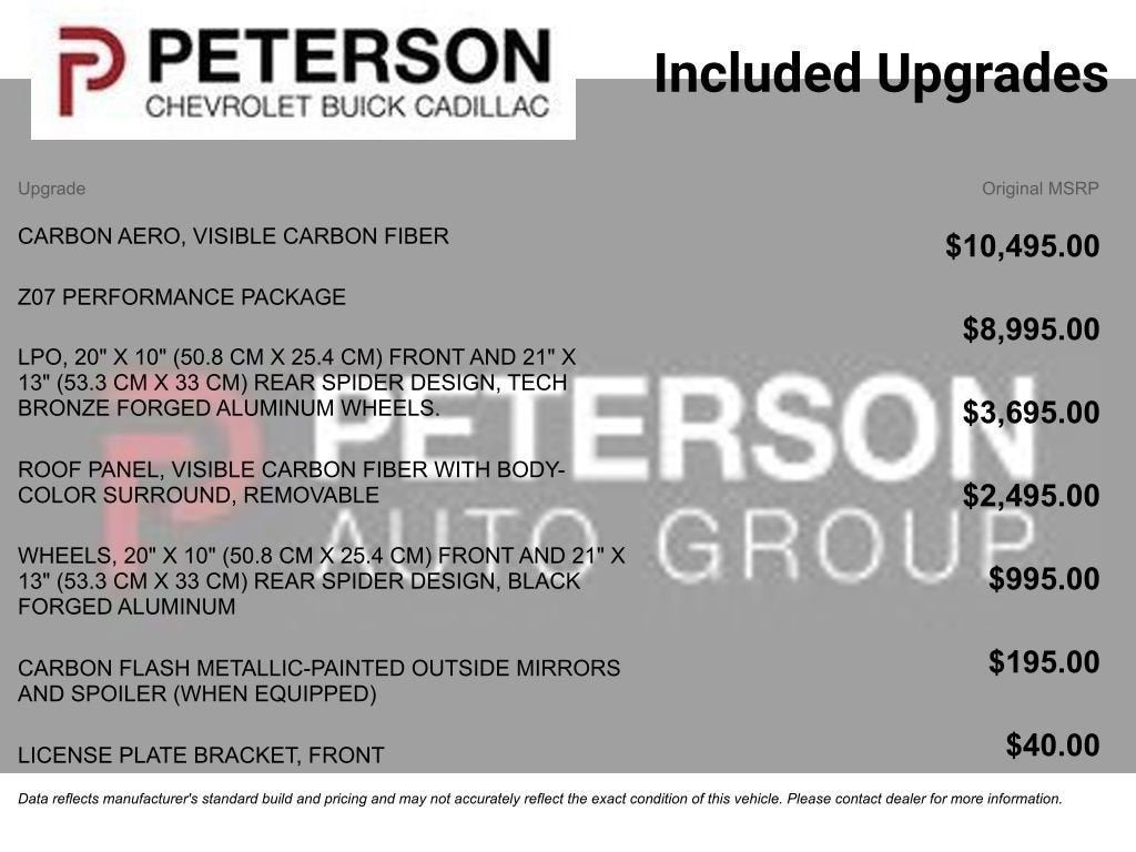 2025 Chevrolet Corvette Z06 2LZ