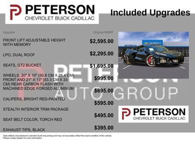 2025 Chevrolet Corvette E-Ray 2LZ