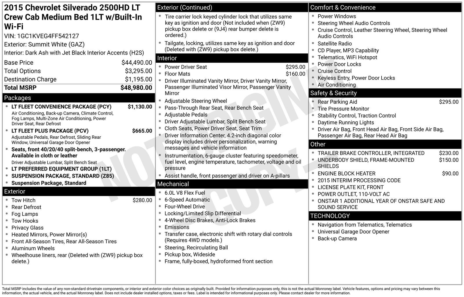 2015 Chevrolet Silverado 2500 HD LT