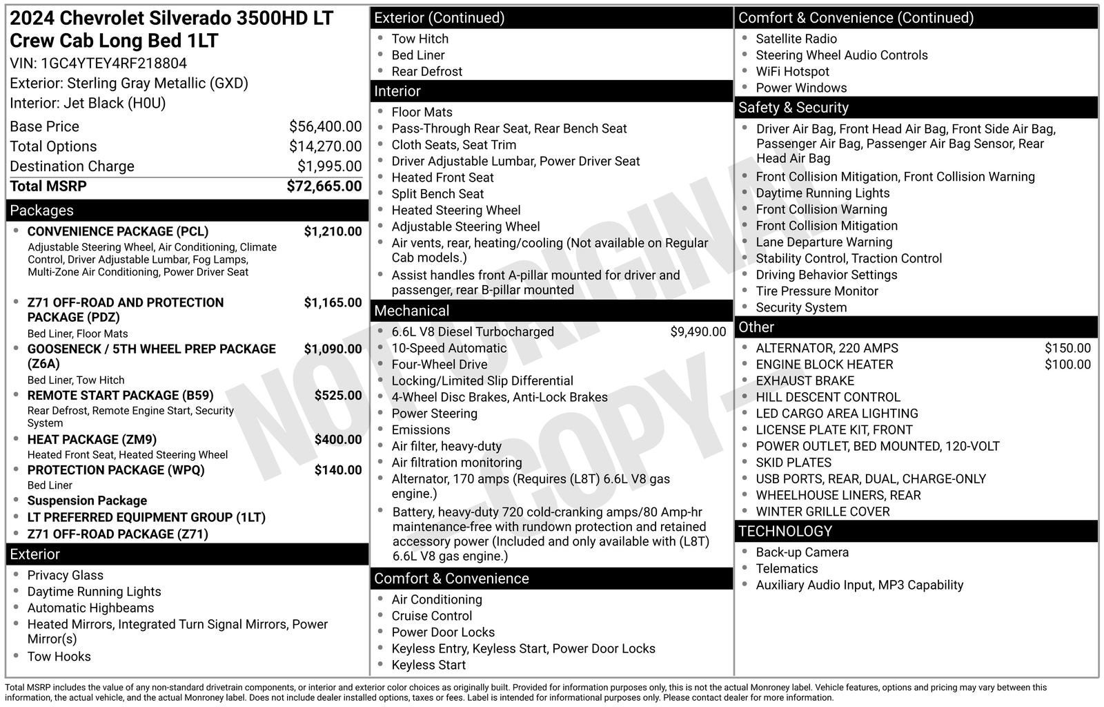 2024 Chevrolet Silverado 3500 HD LT