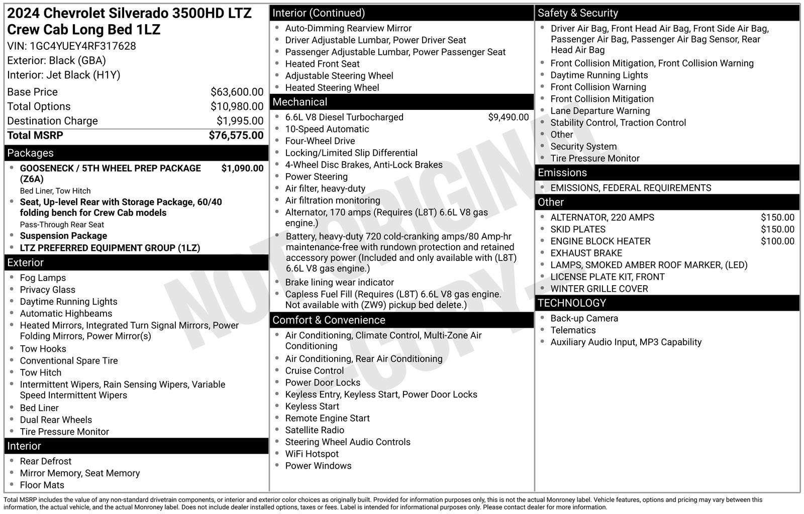 2024 Chevrolet Silverado 3500 HD LTZ DRW