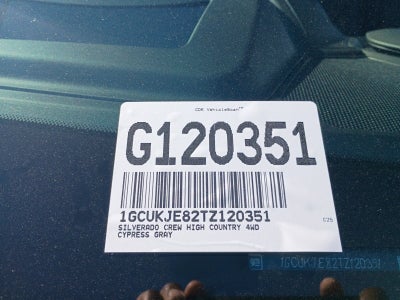 2026 Chevrolet Silverado 1500 High Country