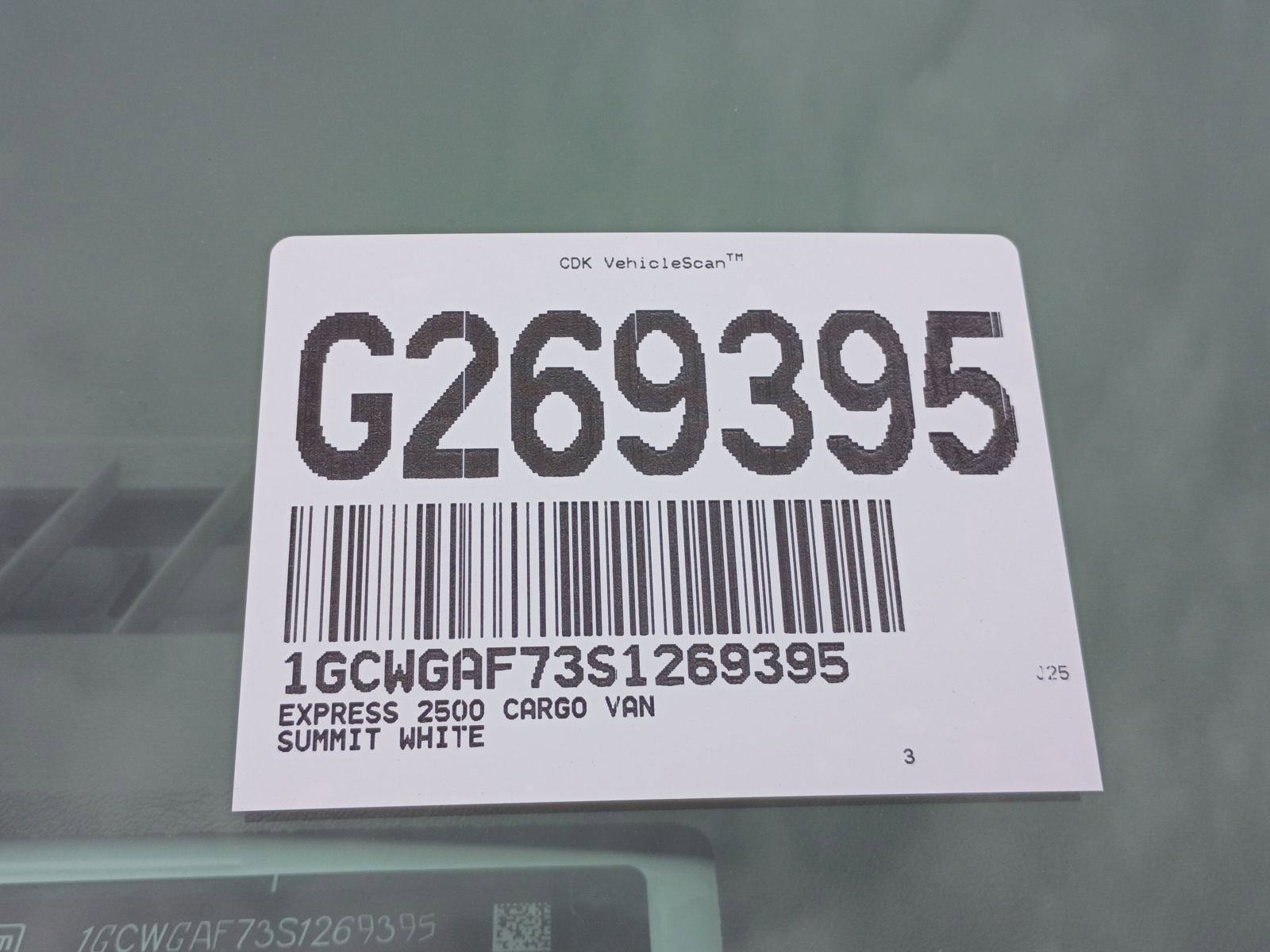 2025 Chevrolet Express Cargo 2500 WT