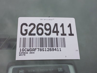 2025 Chevrolet Express Cargo 2500 WT