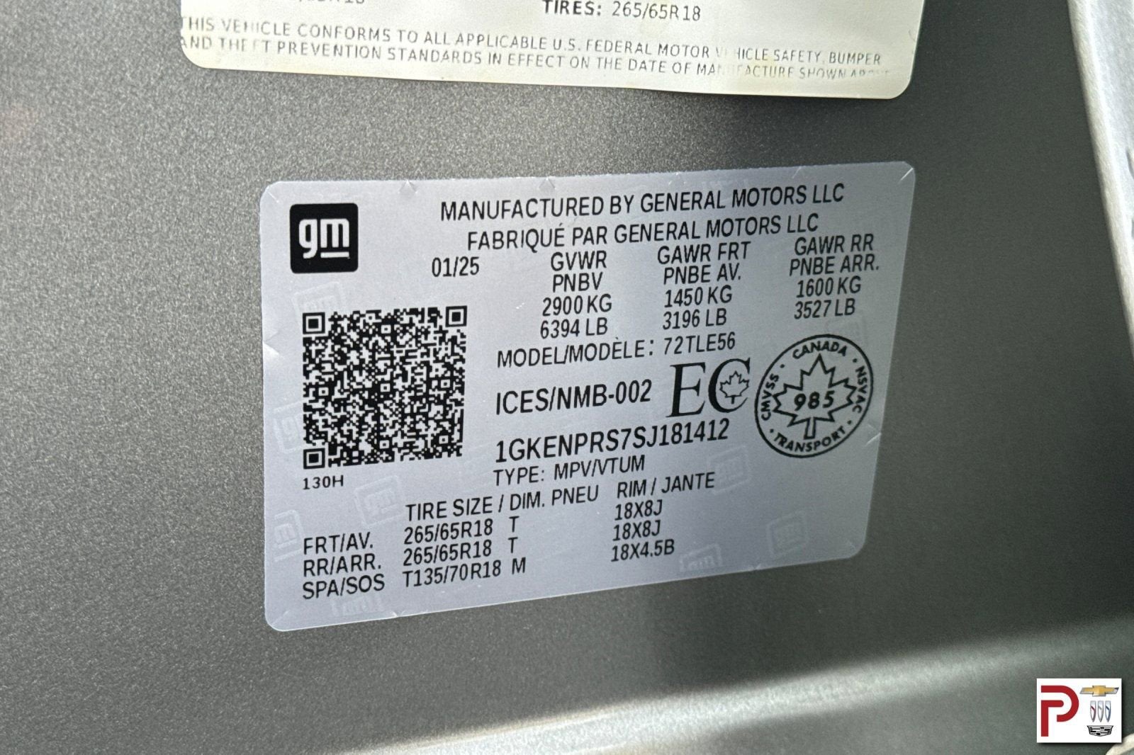 2025 GMC Acadia AT4