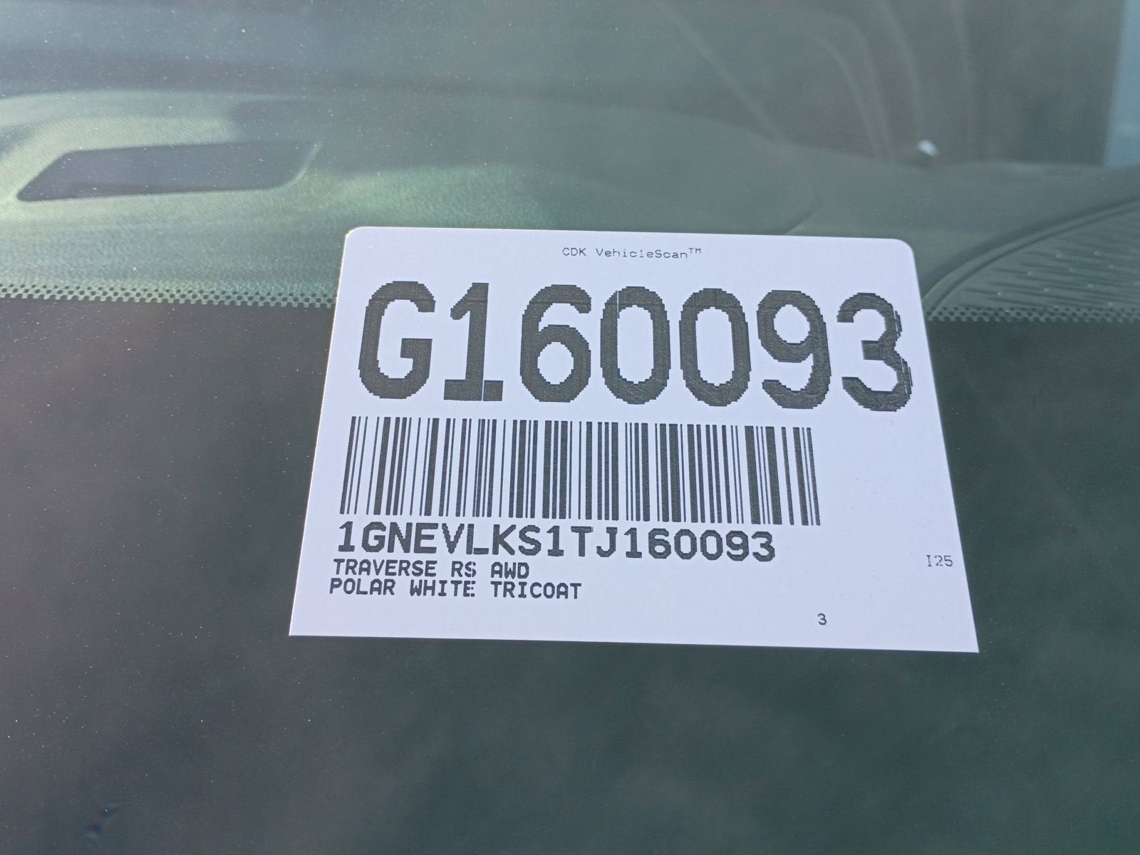 2026 Chevrolet Traverse RS