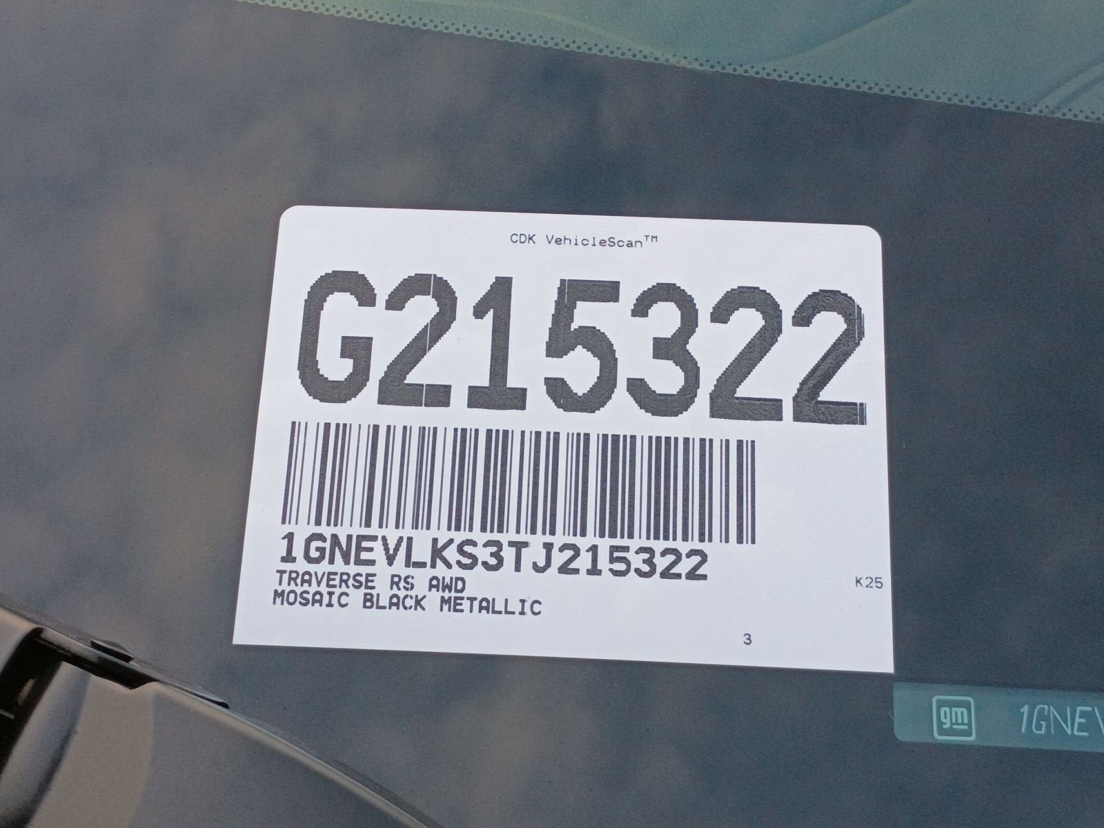 2026 Chevrolet Traverse RS