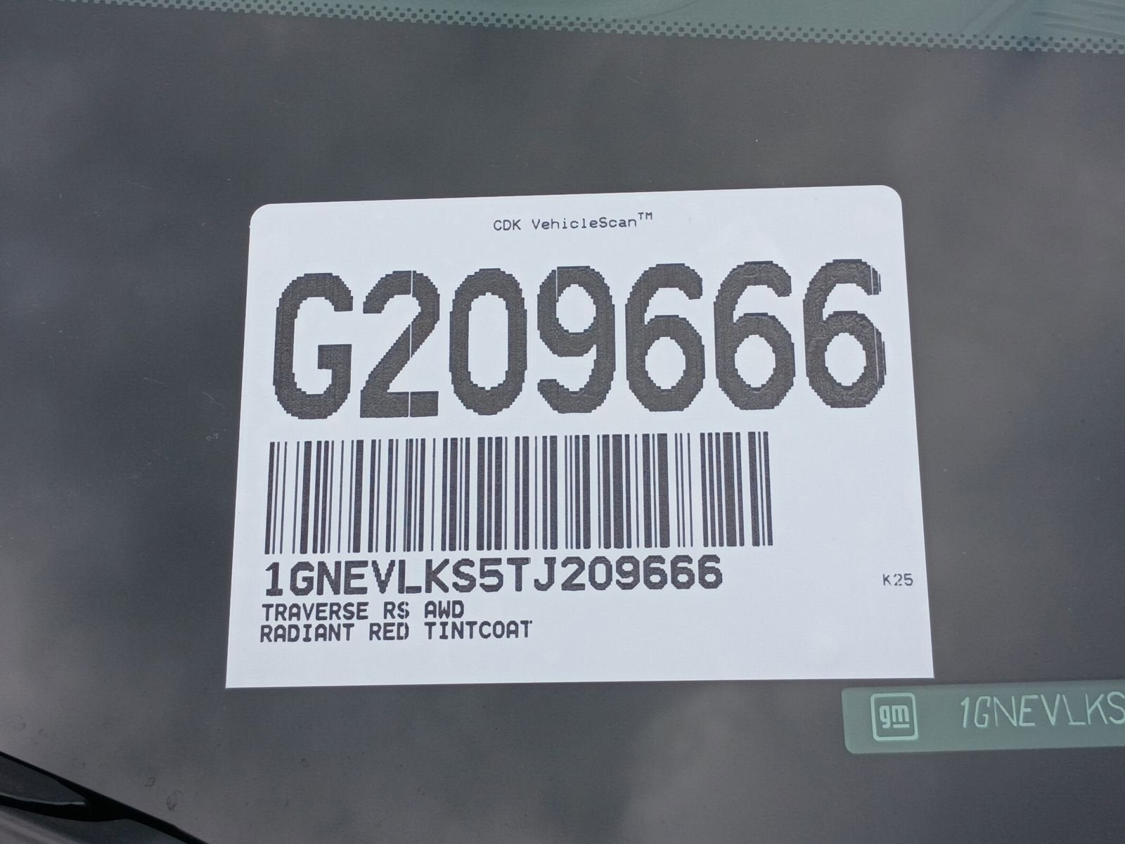 2026 Chevrolet Traverse RS