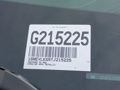 2026 Chevrolet Traverse RS