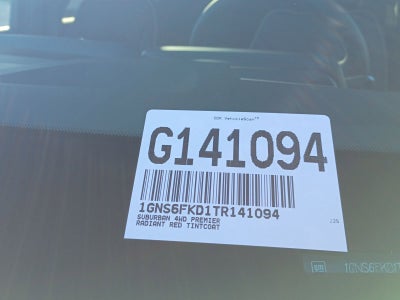 2026 Chevrolet Suburban Premier