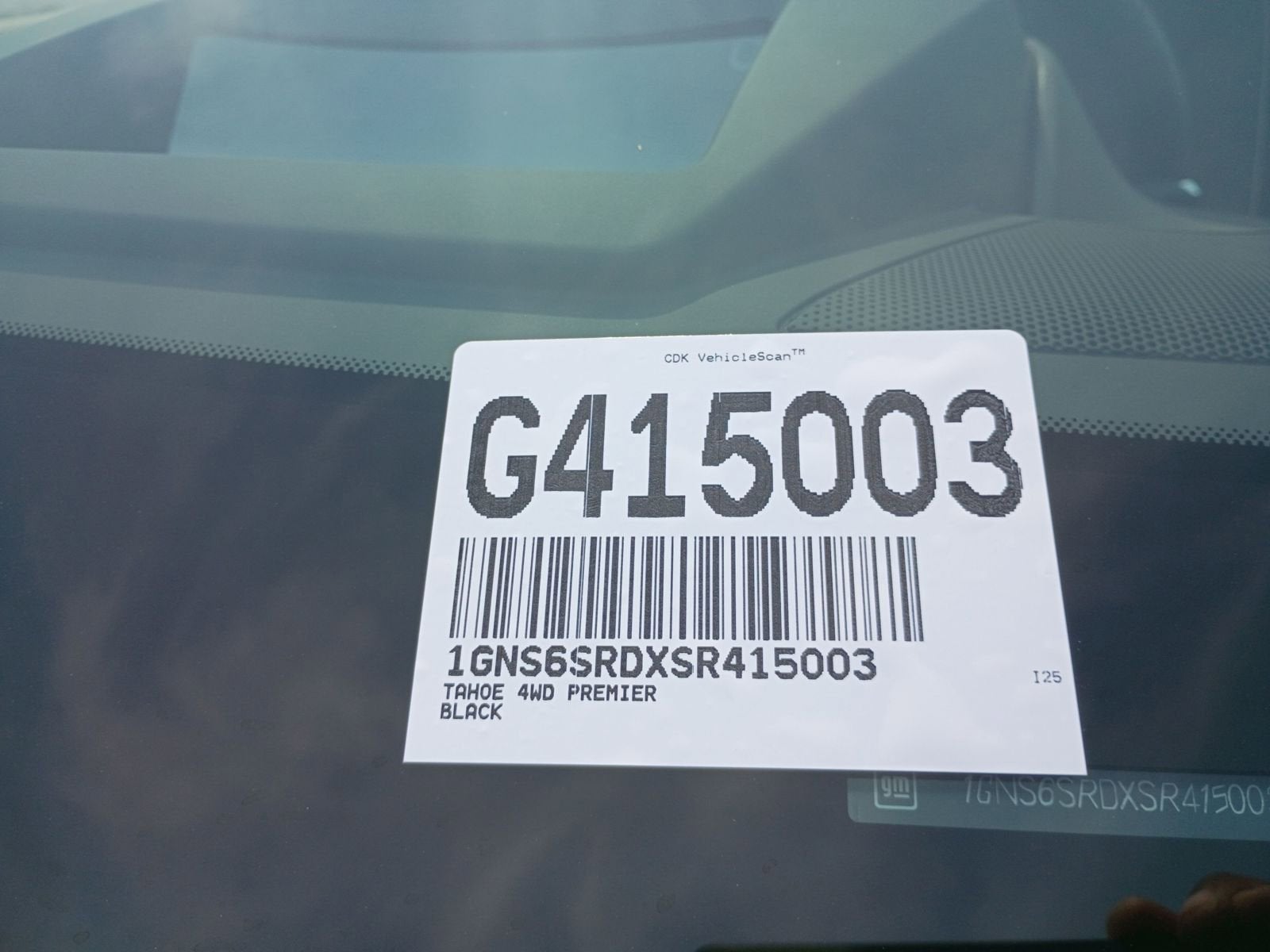 2025 Chevrolet Tahoe Premier