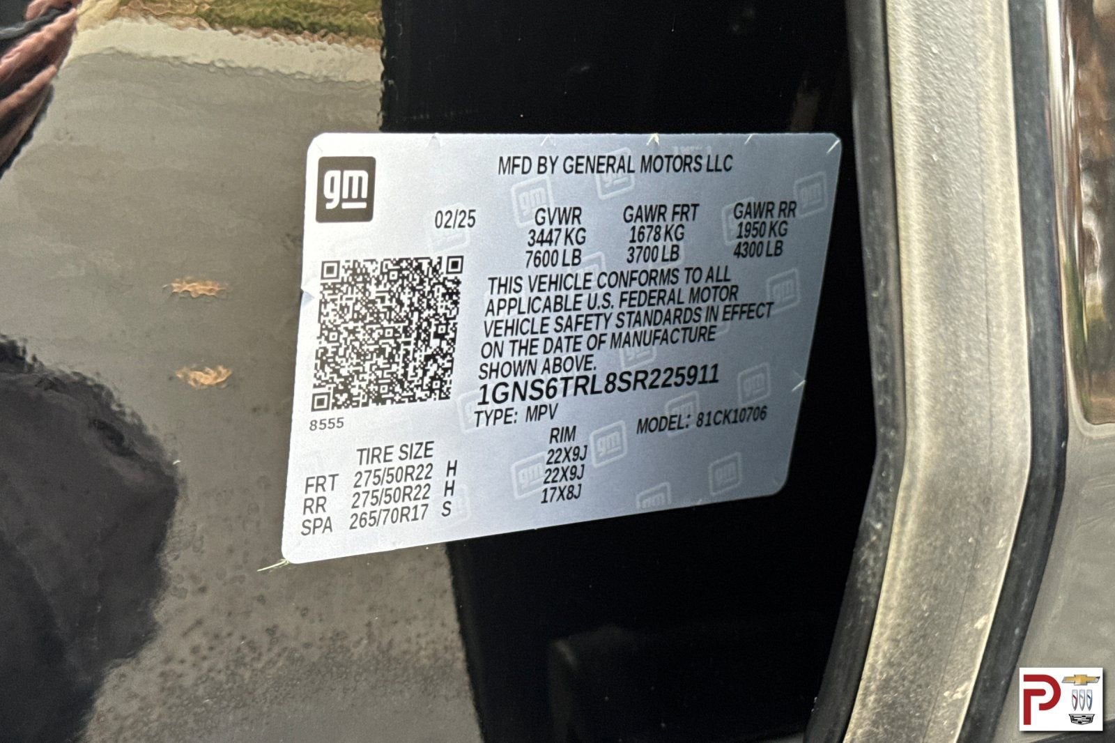 2025 Chevrolet Tahoe High Country