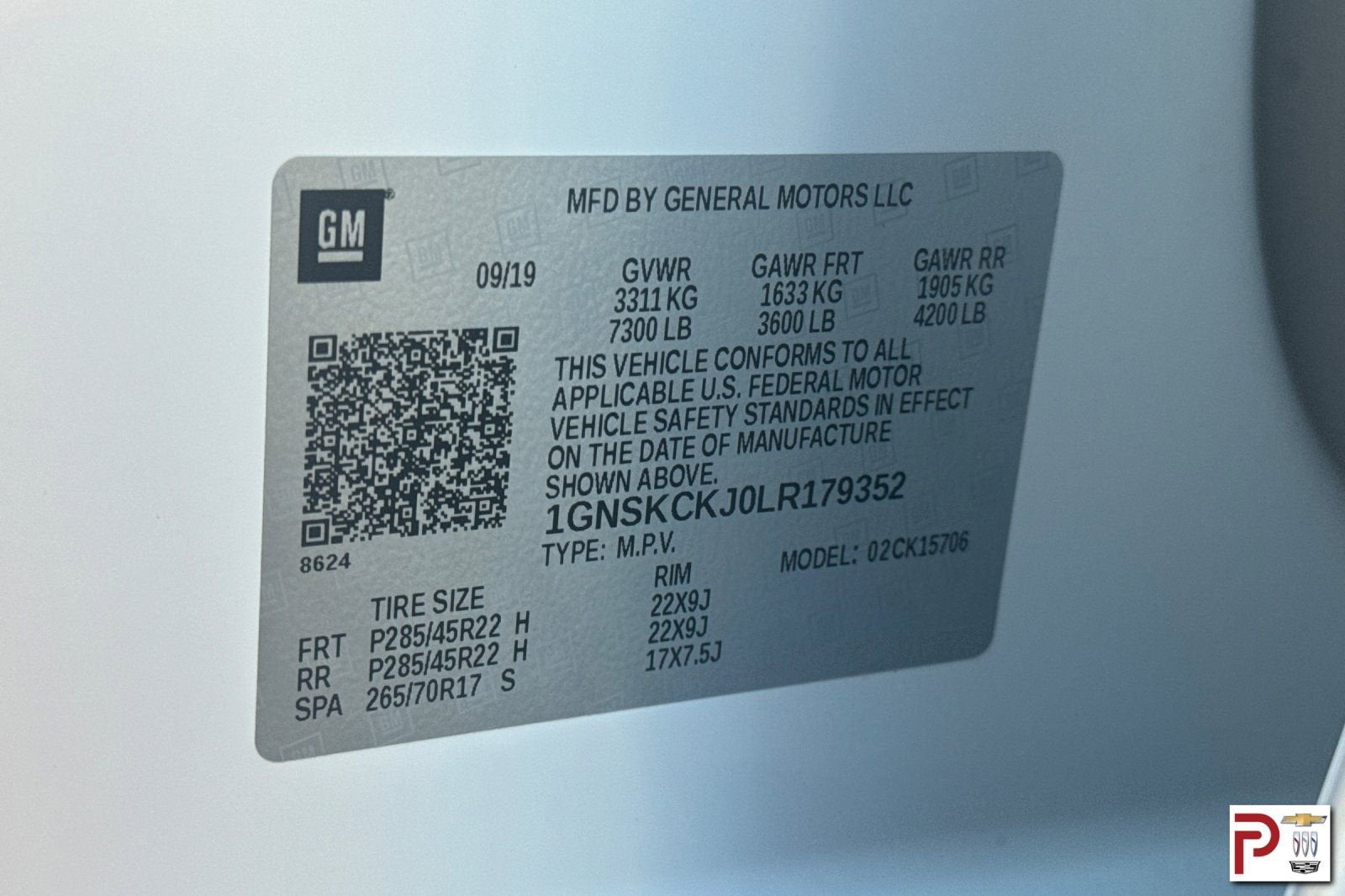 2020 Chevrolet Tahoe Premier