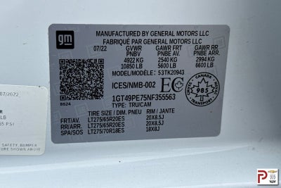 2022 GMC Sierra 2500 HD AT4