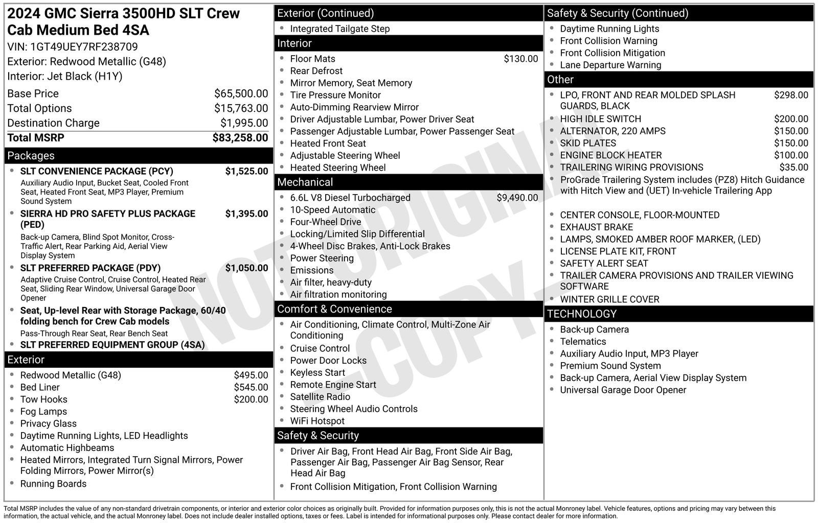 2024 GMC Sierra 3500 HD SLT
