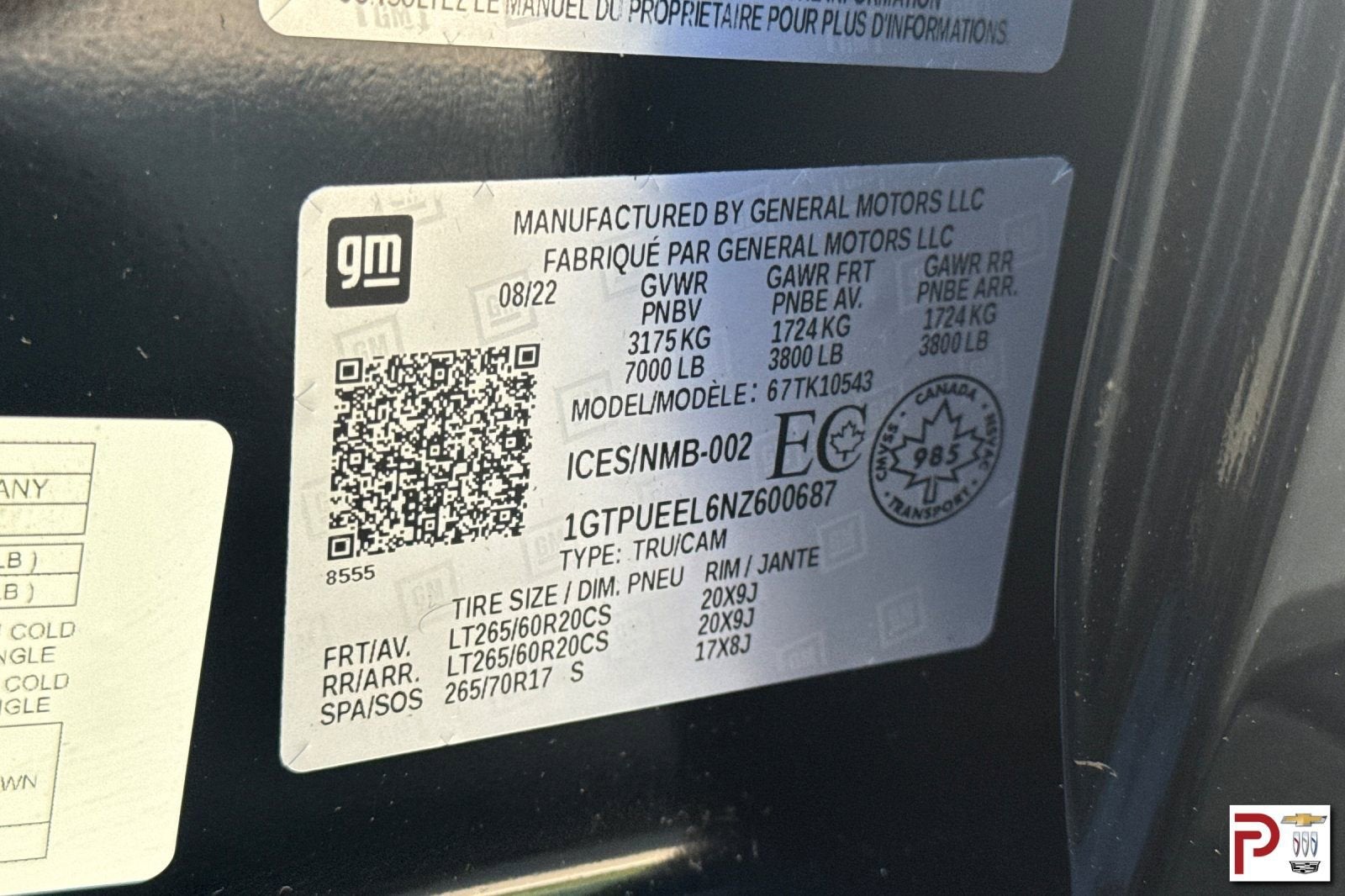 2022 GMC Sierra 1500 AT4