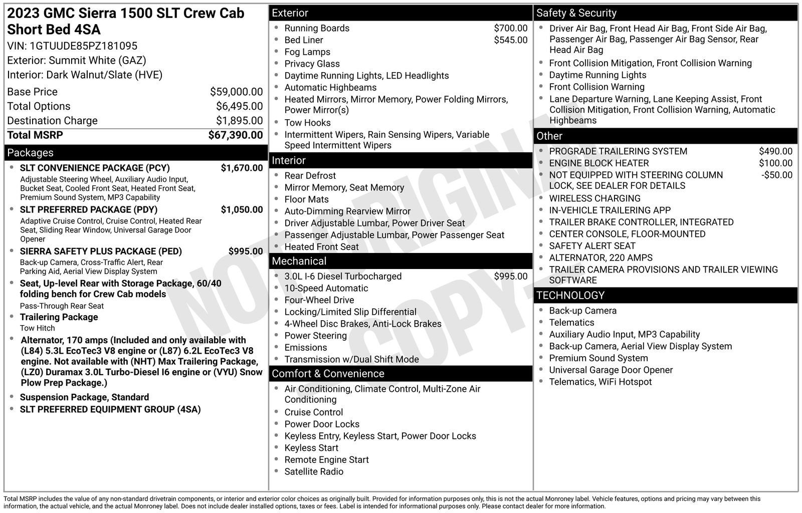 2023 GMC Sierra 1500 SLT