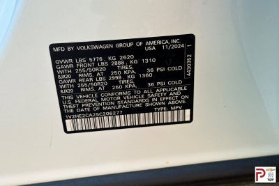 2025 Volkswagen Atlas Cross Sport 2.0T SE w/Technology