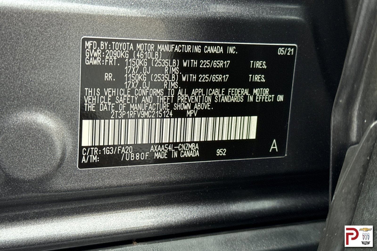 2021 Toyota RAV4 XLE