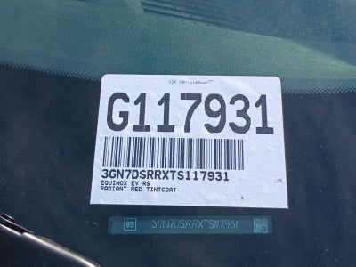 2026 Chevrolet Equinox EV RS