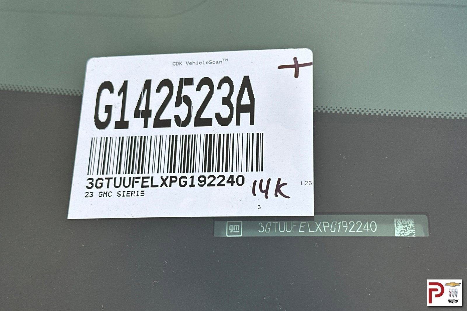 2023 GMC Sierra 1500 AT4X