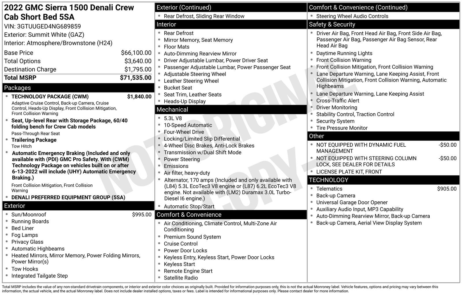 2022 GMC Sierra 1500 Denali