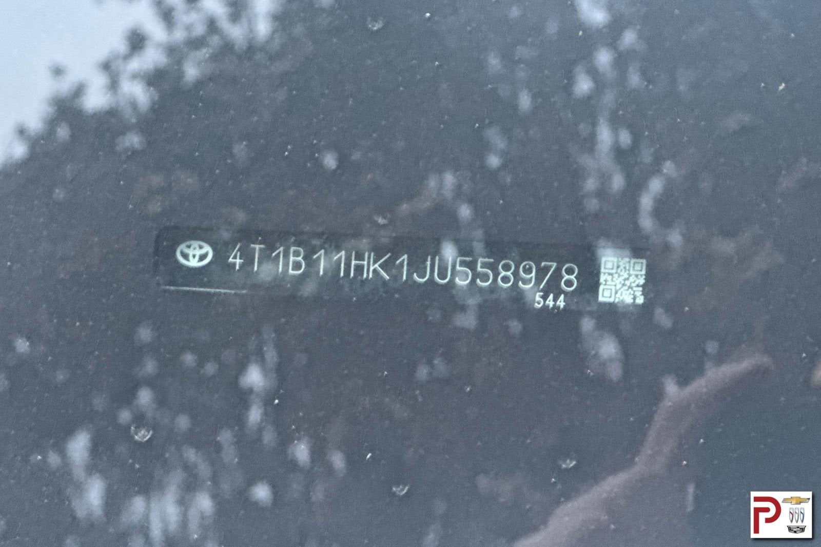 2018 Toyota Camry SE