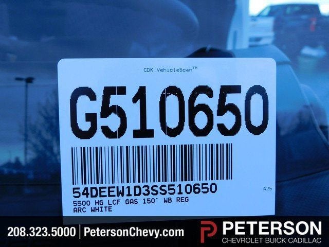 2025 Chevrolet Low Cab Forward 5500 HG NA