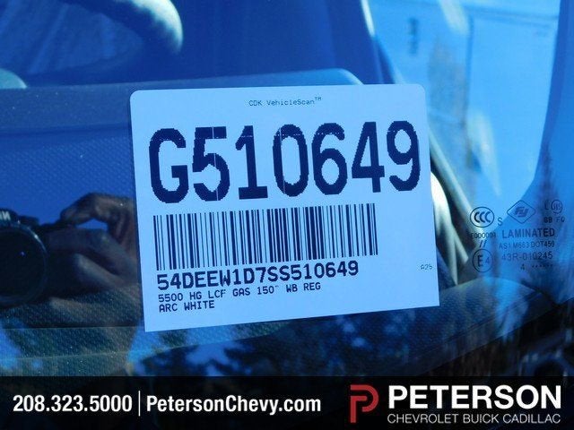 2025 Chevrolet Low Cab Forward 5500 HG NA