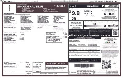 2025 Lincoln Nautilus Reserve