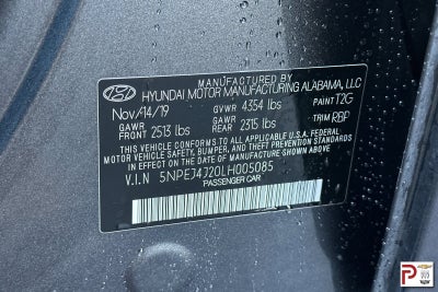 2020 Hyundai Sonata SEL Plus