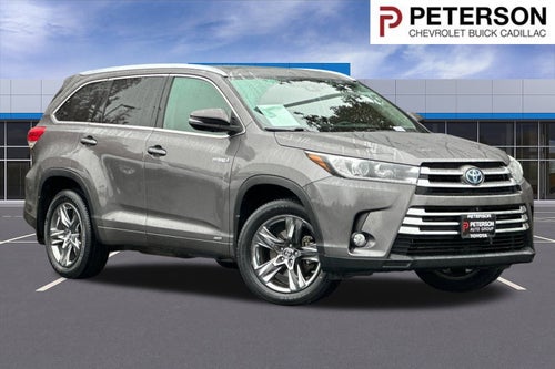 2018 Toyota Highlander Hybrid Limited Platinum