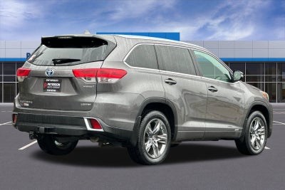 2018 Toyota Highlander Hybrid Limited Platinum