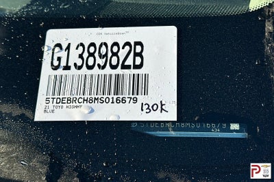 2021 Toyota Highlander Hybrid Platinum