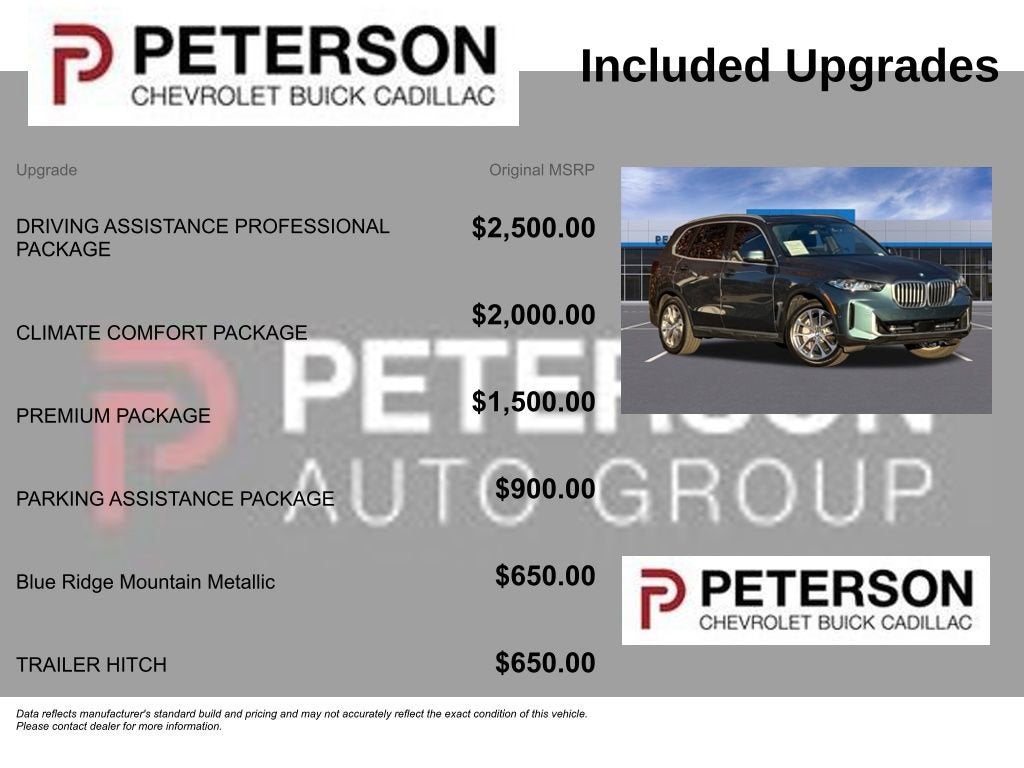 2026 BMW X5 PHEV xDrive50e