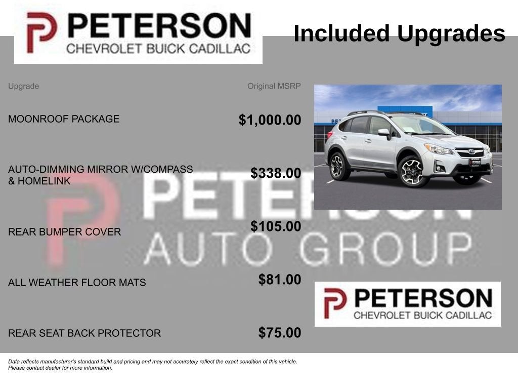 2016 Subaru Crosstrek 2.0i Premium