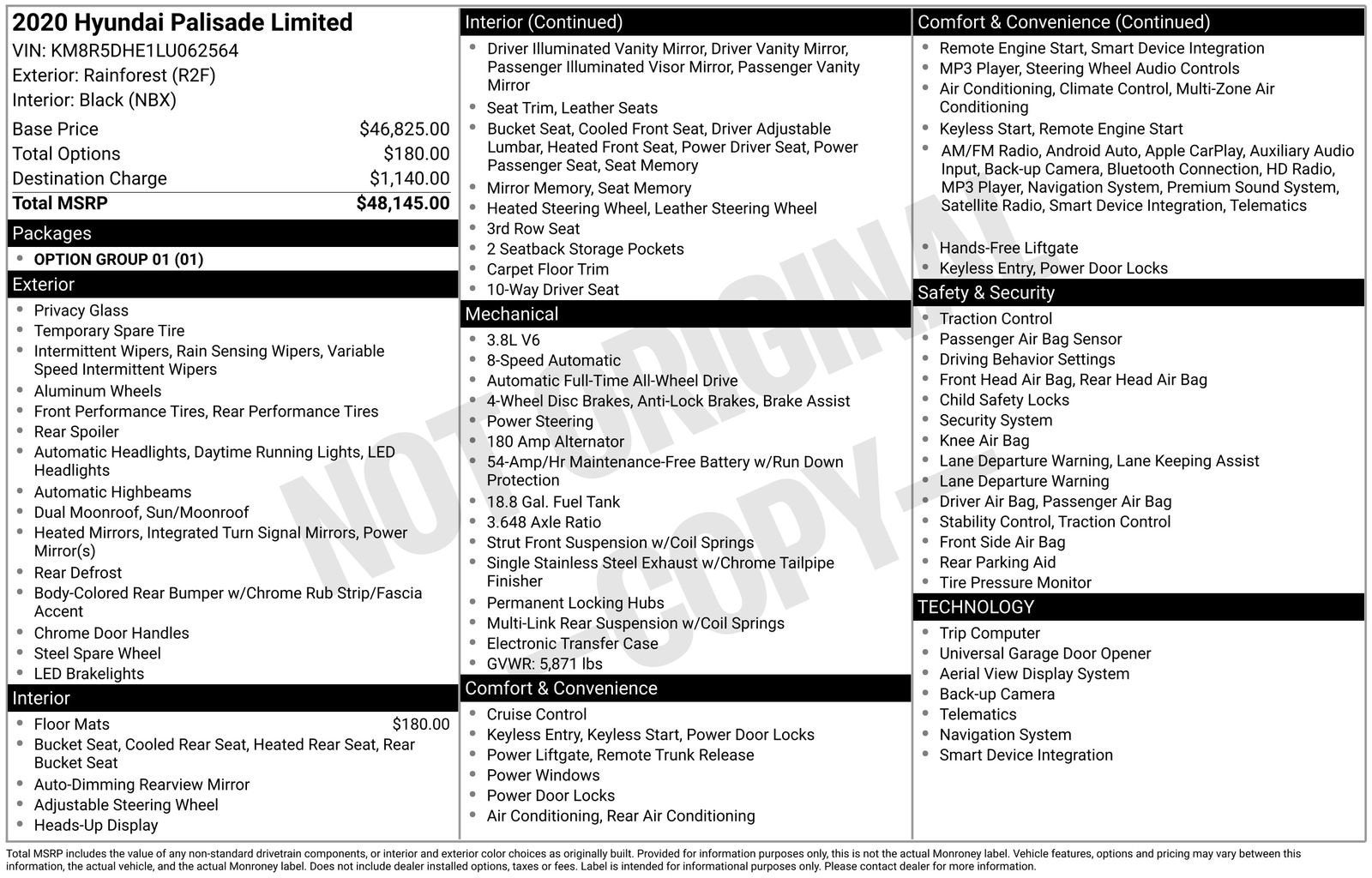 2020 Hyundai Palisade Limited