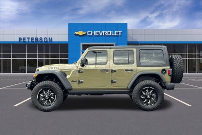 2025 Jeep Wrangler 4-Door Willys 4x4
