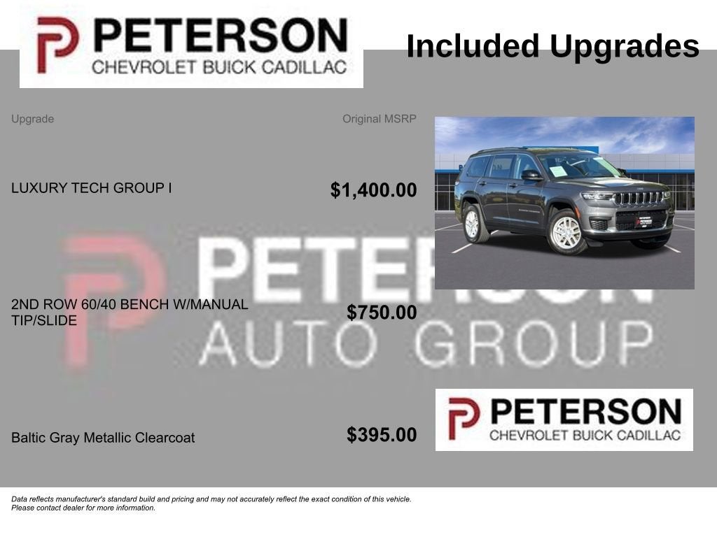 2022 Jeep Grand Cherokee L Laredo