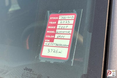 2023 Jeep Gladiator Rubicon 4x4