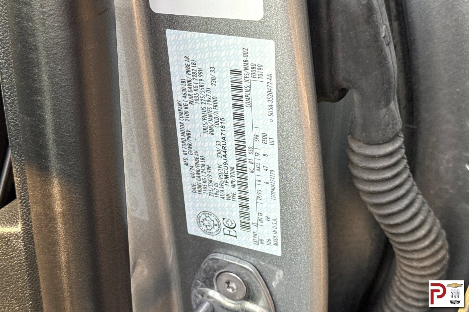 2024 Ford Escape Platinum