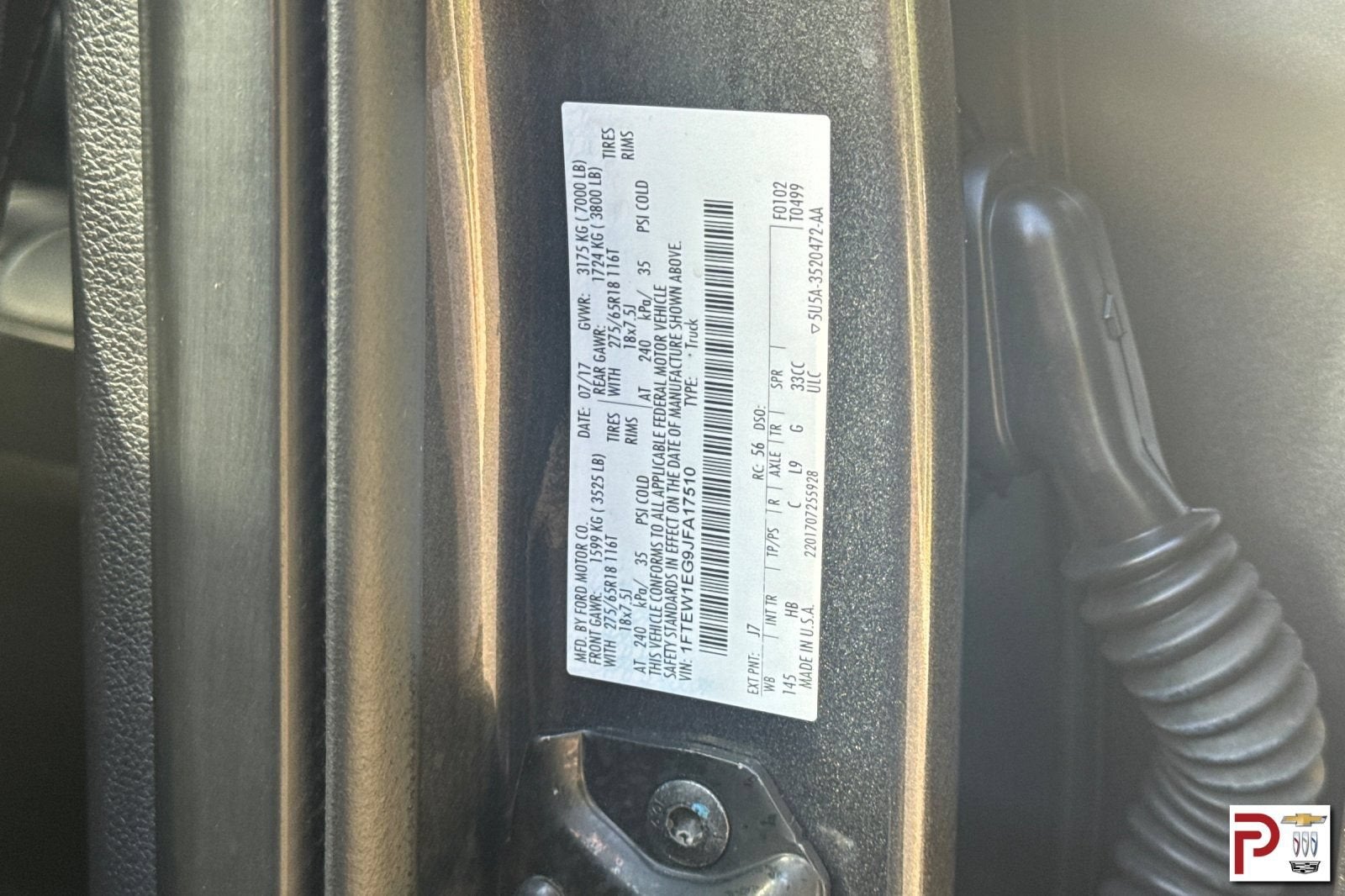 2018 Ford F-150 LARIAT