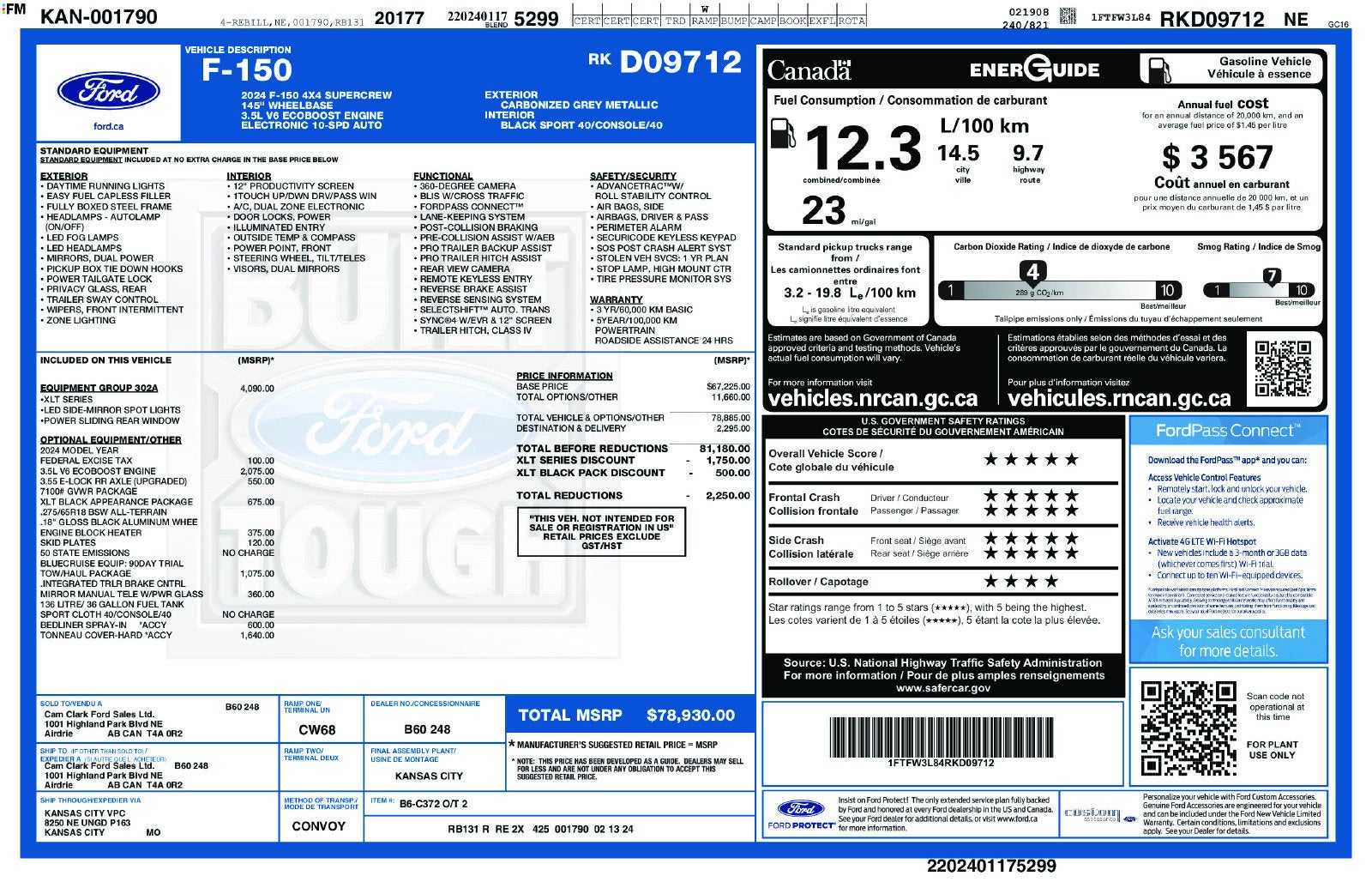 2024 Ford F-150 XLT