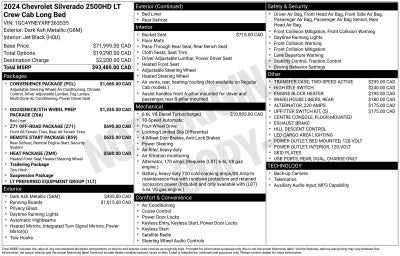 2024 Chevrolet Silverado 2500 HD LT