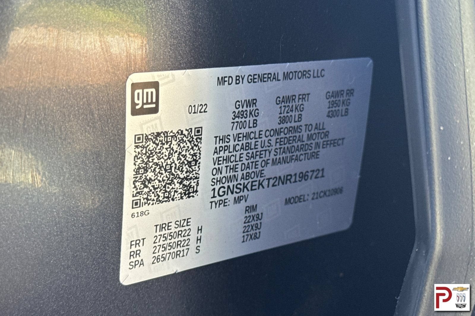 2022 Chevrolet Suburban RST