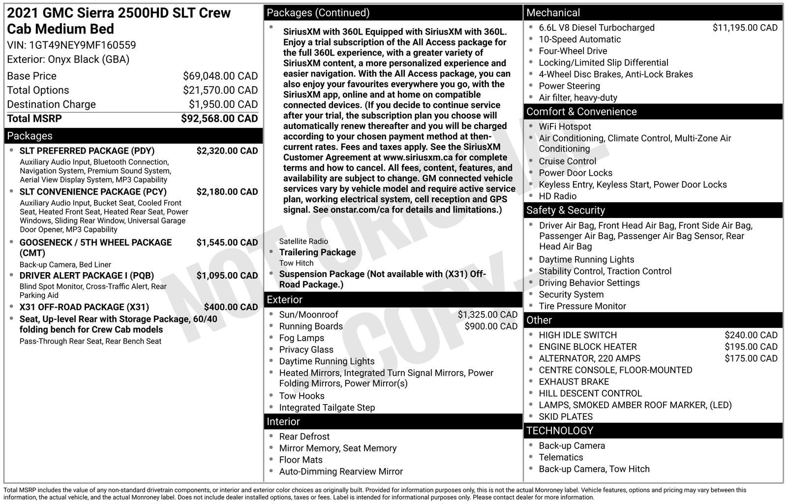 2021 GMC Sierra 2500 HD SLT
